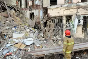 Sobrevivi a los campos de exterminio nazi y muri bajo el bombardeo ruso en Jrkov en Ucrania