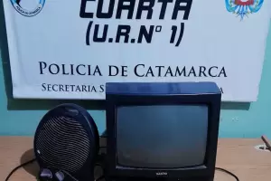 Rob en una casa del centro capitalino, se fug y lo apresaron