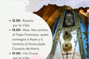 Catamarca se une al Papa en la consagracin de Rusia y Ucrania al Inmaculado Corazn de Mara