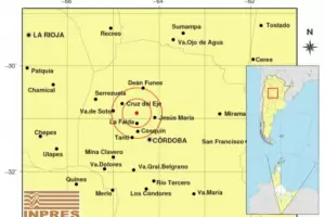 Un sismo hizo temblar el norte de la provincia de Crdoba