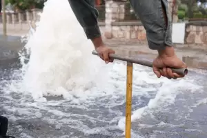 Algas y mal olor en el agua: continan los purgados y el agregado de cloro