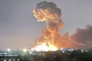 Alerta en Kiev por el aire contaminado: el humo de los bombardeos empieza a inundar la ciudad