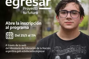 Abri la inscripcin al programa EgresAR Proyect tu Futuro