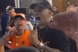 Marcos Rojo hizo una fiesta e invit a Agustn Almendra y El Polaco