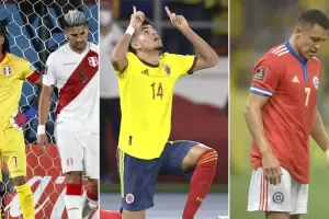 Eliminatorias: : �qu� resultados necesitan Per�, Colombia y Chile para jugar el repechaje?