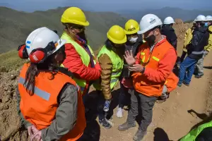 Tras la polmica, ediles de Andalgal finalmente participaron de los monitoreos en la cuenca del Ro Choya