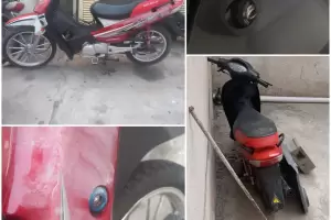 Recuperaron una moto robada en pleno centro