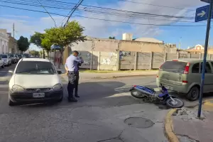 Una mujer result� lesionada en un accidente de tr�nsito