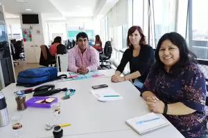 El Cacique de Amaicha del Valle, se reuni con ENACOM