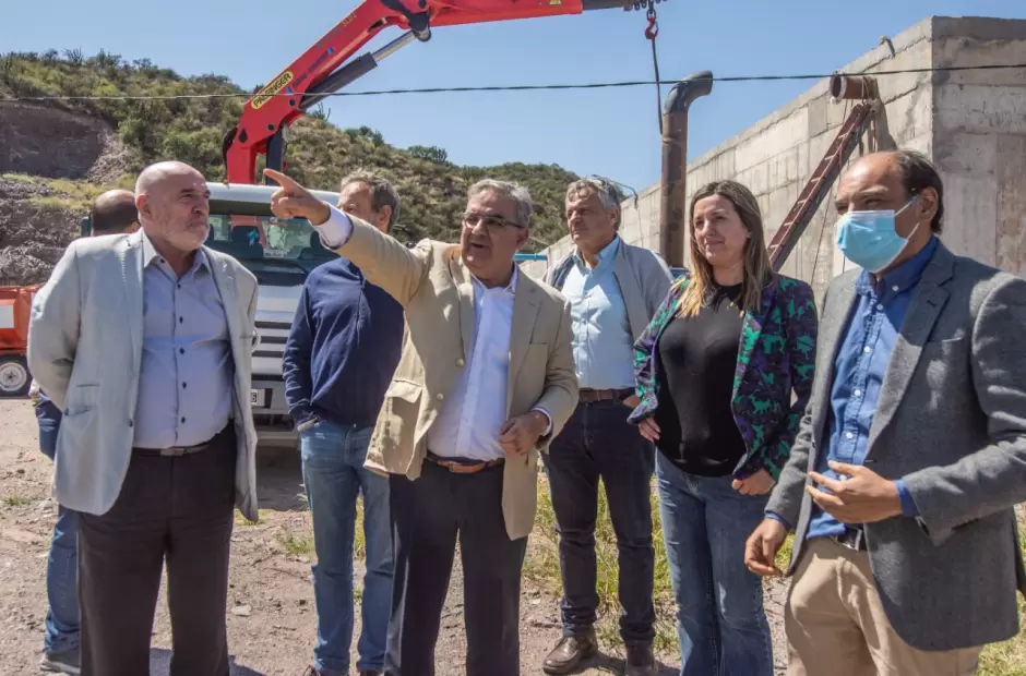Jalil junto a los intendetes Saadi y Zenteno