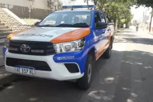 Cortocircuito provoc incendio en el casino y estacionamiento de la ex comisara de Andalgal