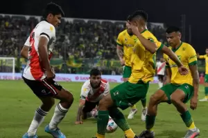 River derrot 2-1 a Defensa y Justicia en la octava fecha de la Copa de la Liga Profesional