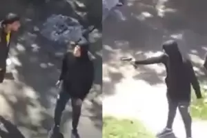 Recin salido de la crcel lo bale a plena luz del da