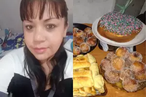 Vende cosas dulces y saladas para mantener a sus tres hijos y suea con tener una casa propia