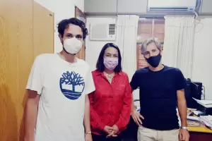 Estudiante italiano realiza su tesis en la Facultad de Exactas