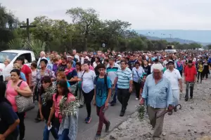 Todo listo para la Peregrinacin del Pueblo hacia la Gruta de la Virgen