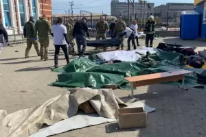 La ONU denunci el ataque contra la estacin de Kramatorsk: Los responsables deben rendir cuentas