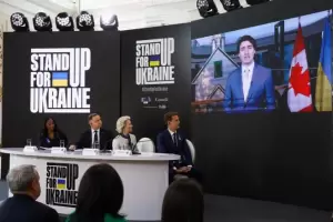 La campaa internacional 'De pie por Ucrania' ya recaud USD 9.900 millones