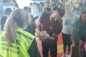 Siguen las capacitaciones en RCP a docentes