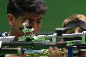 Gutirrez fue el nico tirador Sudamericano en la final de la Copa del Mundo