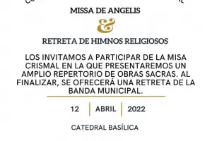 Misa Crismal con obras musicales sacras en la Catedral