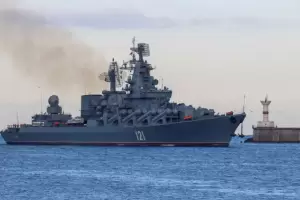 Rusia admiti el hundimiento del buque Moskva tras el ataque reivindicado por Ucrania en el Mar Negro