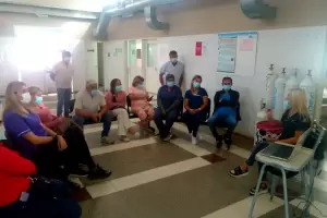 Continan los talleres de acompaamiento al personal de Salud