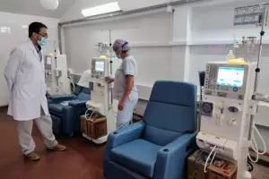 Nuevo equipamiento para hemodilisis en el Hospital "San Juan Bautista"