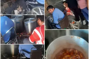 Comedor para personas discapacitadas: ms colaboracin para seguir con las 300 porciones diarias