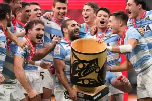 Los Pumas 7s, a puro try, gritaron campen en Vancouver