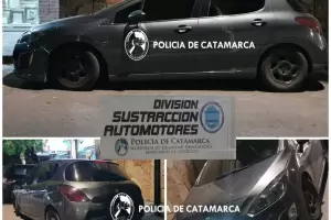 Secuestran un automvil "mellizo" en Valle Chico