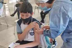 Educacin y Salud arrancaron la vacunacin contra el Covid-19 en escuelas secundarias pblicas