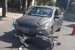 Una joven herida tras un choque en la zona sur
