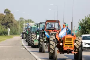 Tractorazo: ruralistas y productores autoconvocados marchan a Plaza de Mayo
