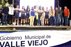 Se present la Vuelta al Valle Damas en Valle Viejo