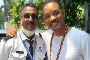 Las primeras imgenes de Will Smith en India tras la agresin en los Oscars