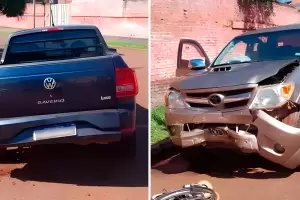 Se atragant� con comida y muri� en un accidente cuando iba camino al hospital