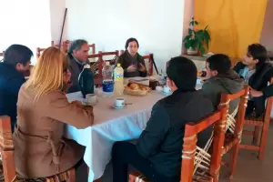 Reunin previa a la Consulta Pblica de la Presa Ro Hondo