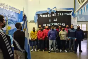 Alumnos del Servicio Penitenciario Provincial realizaron la Promesa de Lealtad a la Constitucin Nacional y Provincial