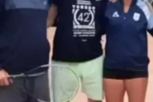 El equipo sub18 de Argentina ya entrena en Roland Garros