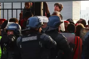 Los fanticos del Liverpool y Real Madrid generaron caos en la previa de la Champions League