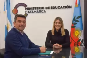 Centurin recibi al intendente de Fray Mamerto Esqui
