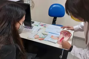 Operativo de colocacin de DIU en Villa Dolores