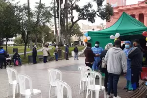 Cronograma de Vacunacin Mvil en Plaza 25 de Mayo