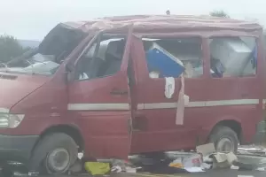 En terrible vuelco muri� la madre superiora que viajaba a acompa�ar a las monjas franciscanas