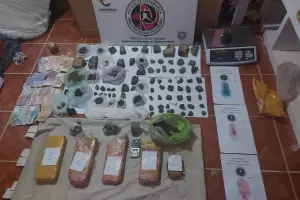 Desbaratan punto de droga en Valle Viejo y secuestran casi 10 kilos