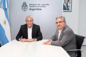 Acuerdo con Nacin para la construccin de ms viviendas en Catamarca