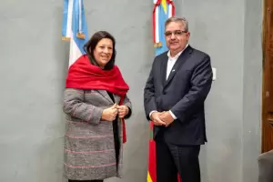 Jalil recibi a Vilma Molina y se confirm su salida de la Corte de Justicia