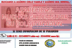 Encontraron a las menores que eran buscadas