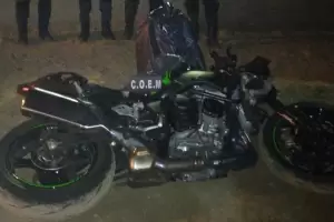Recuperaron la costosa Kawasaki Ninja